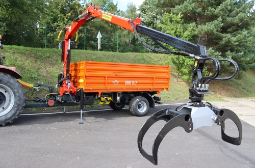 Tractor trailer BIG 9.7