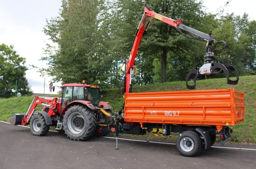 Tractor trailer BIG 9.7